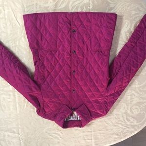 Burberry Quilted Fuchsia Jacket